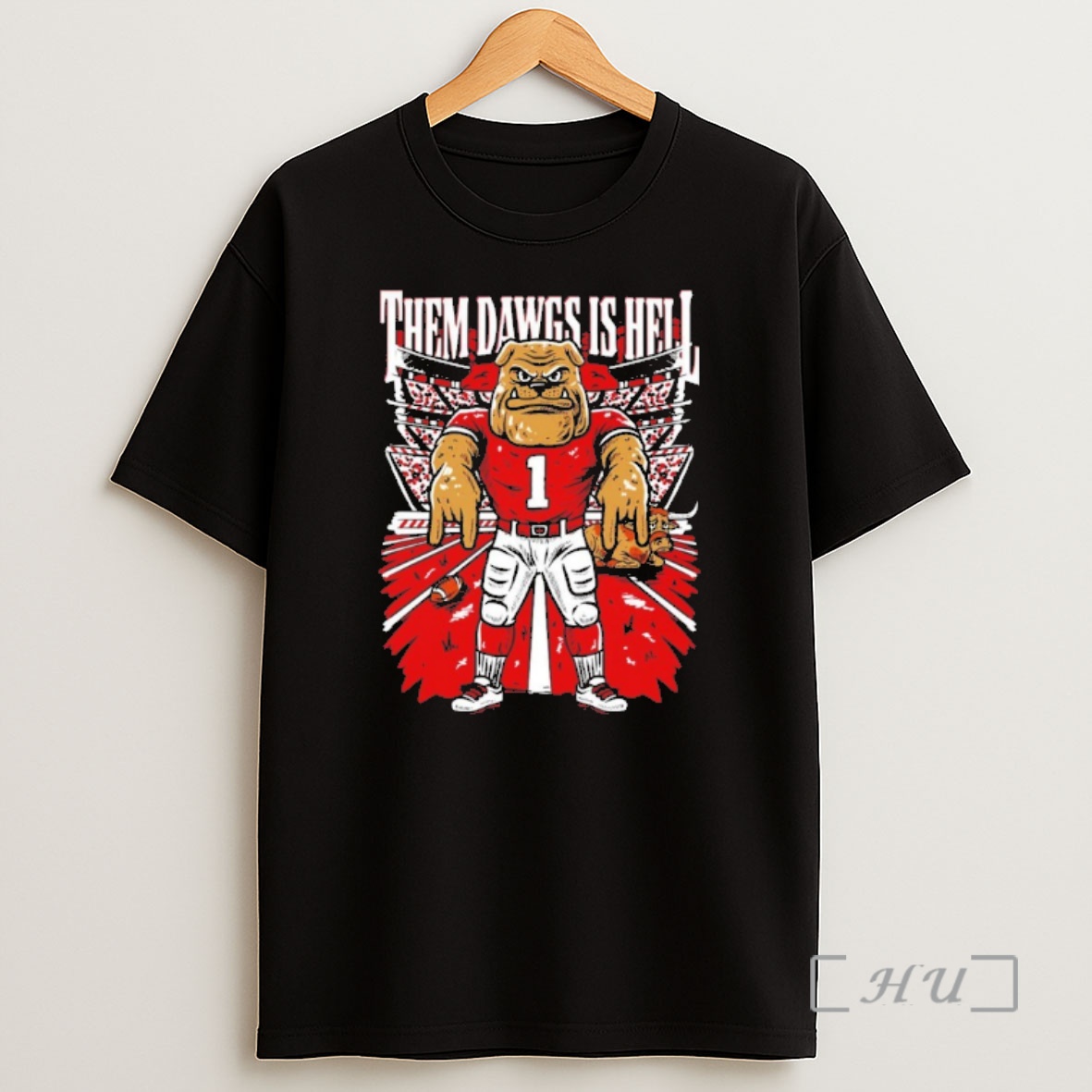 Officials Georgia Bulldogs Them Dawgs Is Hell Premium Shirt Sweatshirt Tee