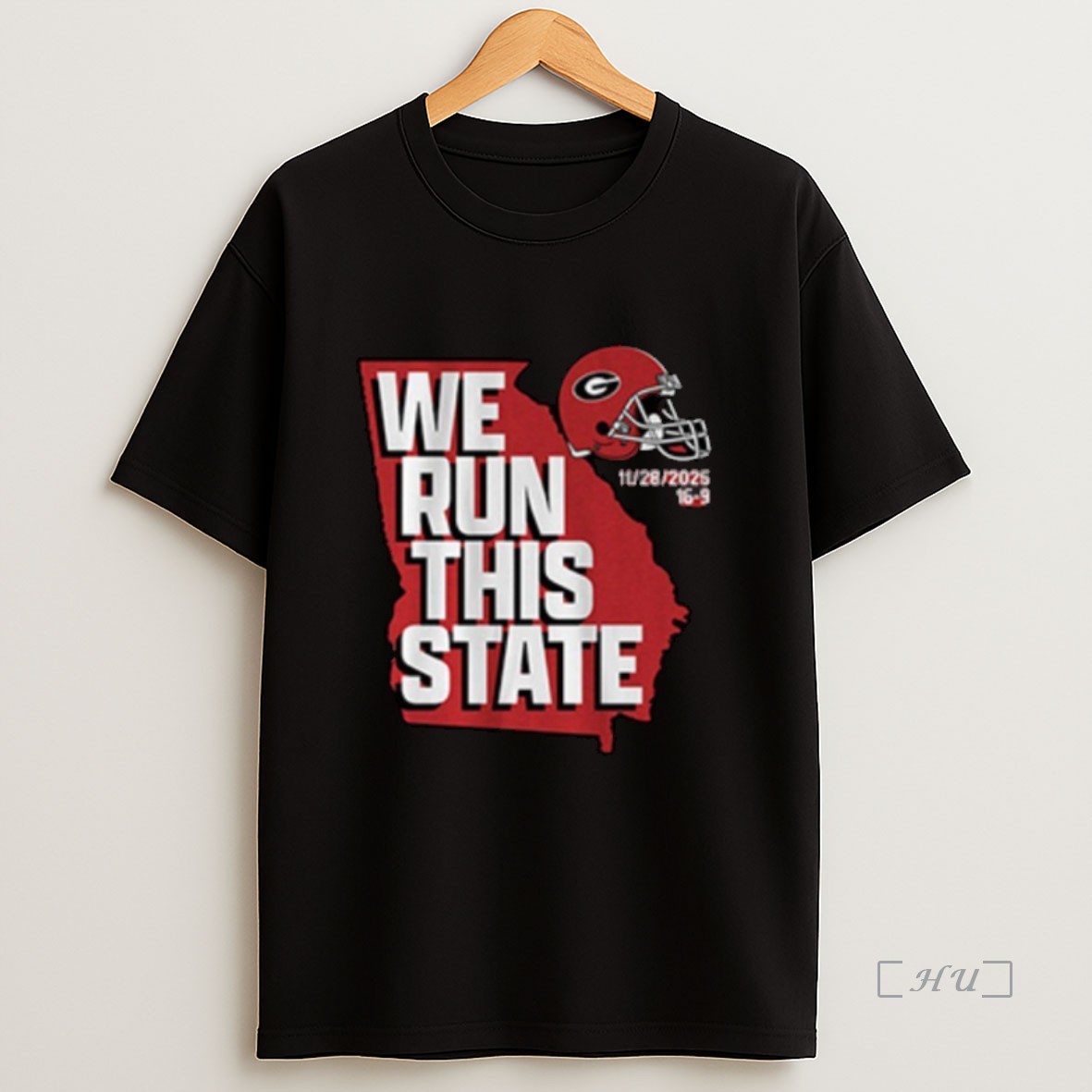 Officials Georgia Football We Run This State 2025 Premium Shirt Sweatshirt Tee