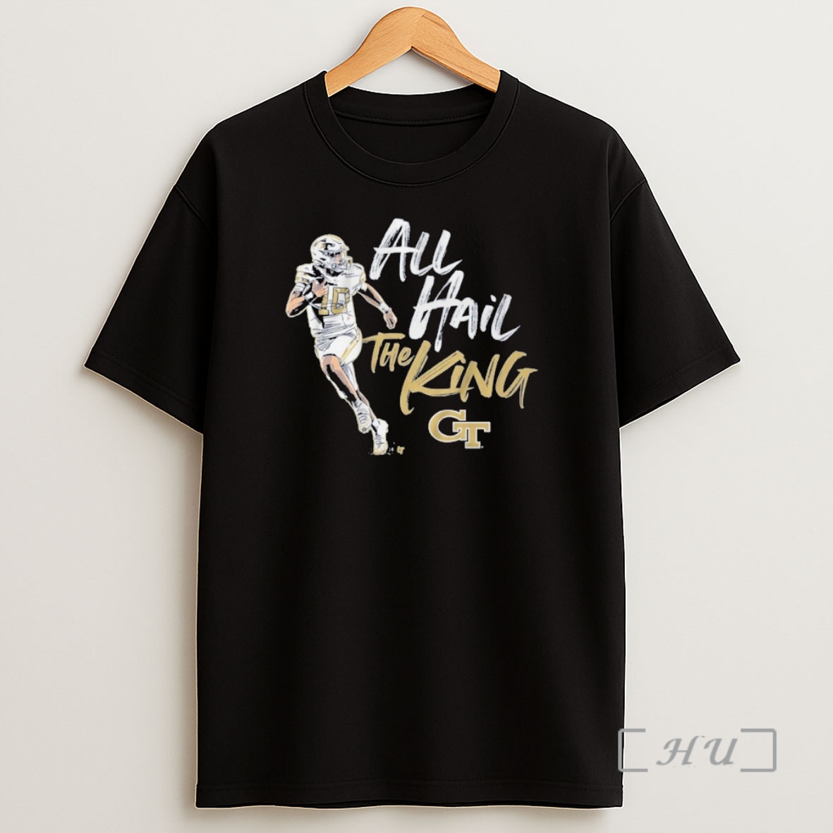 Officials Georgia Tech Football All Hail Haynes King Premium Shirt Sweatshirt Tee