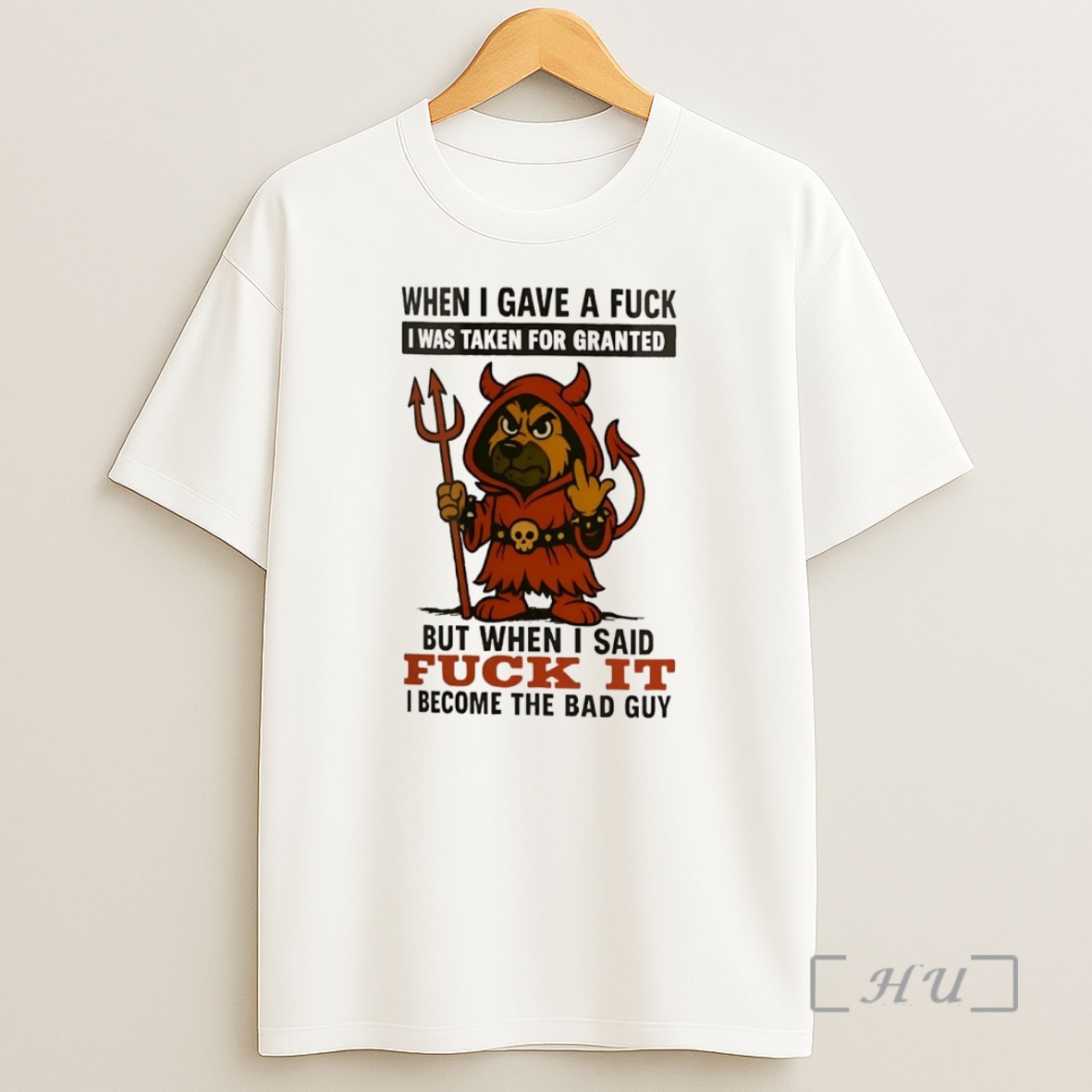 Officials German Shepherd Devil When I Gave A Fuck I Was Taken For Granted Premium Shirt Sweatshirt Tee