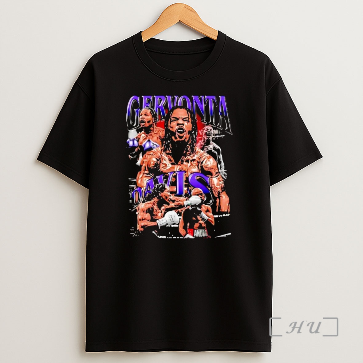 Officials Gervonta Davis Picture Collage 2 Sided Premium Shirt Sweatshirt Tee