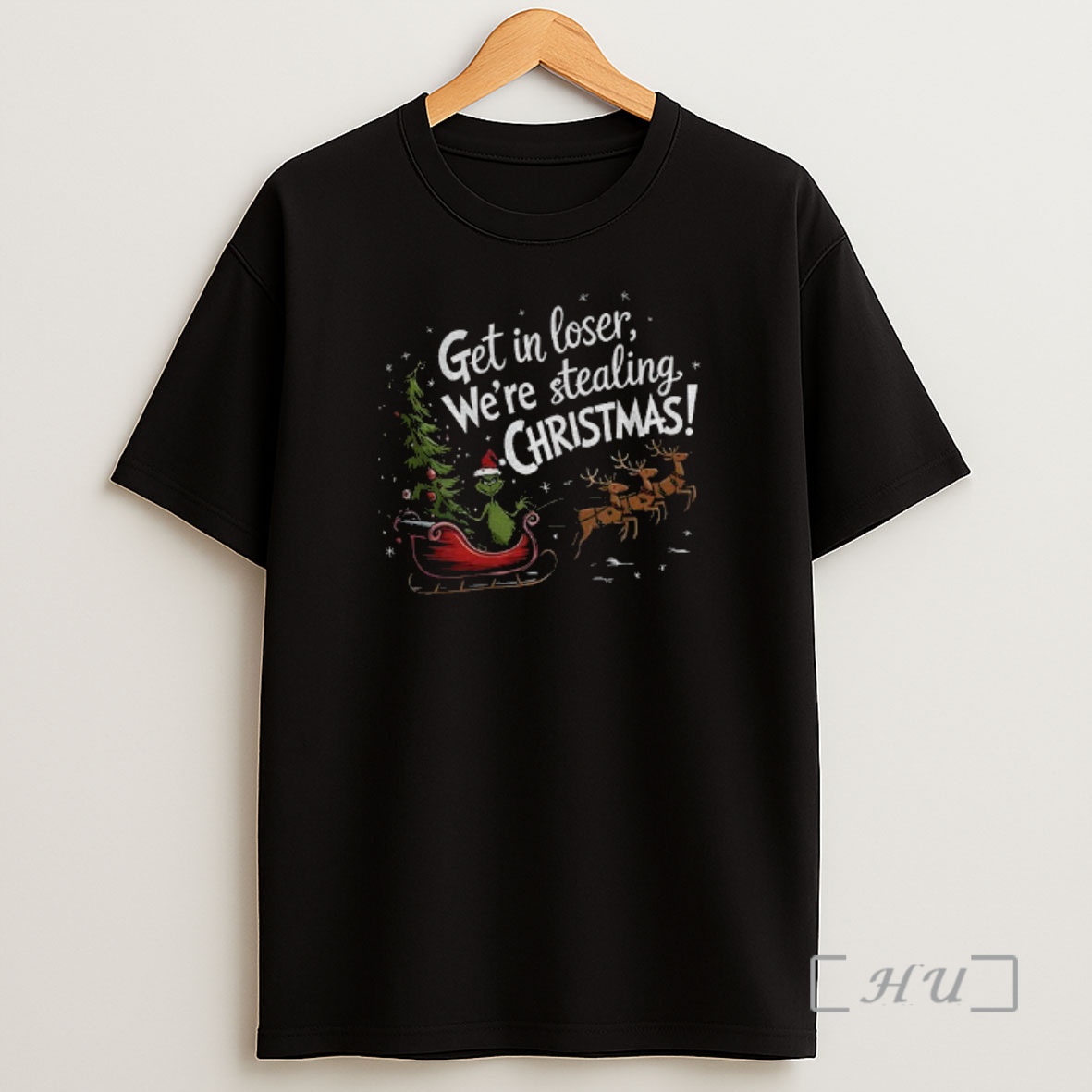 Officials Get In Loser Were Stealing Merry Christmas Premium Shirt Sweatshirt Tee