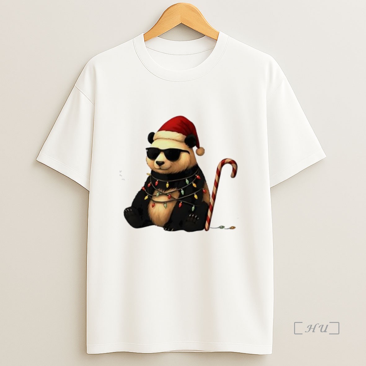 Officials Giant Panda Christmas Graphics Animal Lights Premium Shirt Sweatshirt Tee