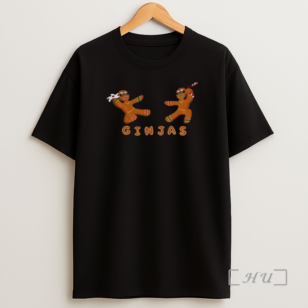 Officials Gingerbread Ninja Ginjas Merry Christmas Premium Shirt Sweatshirt Tee