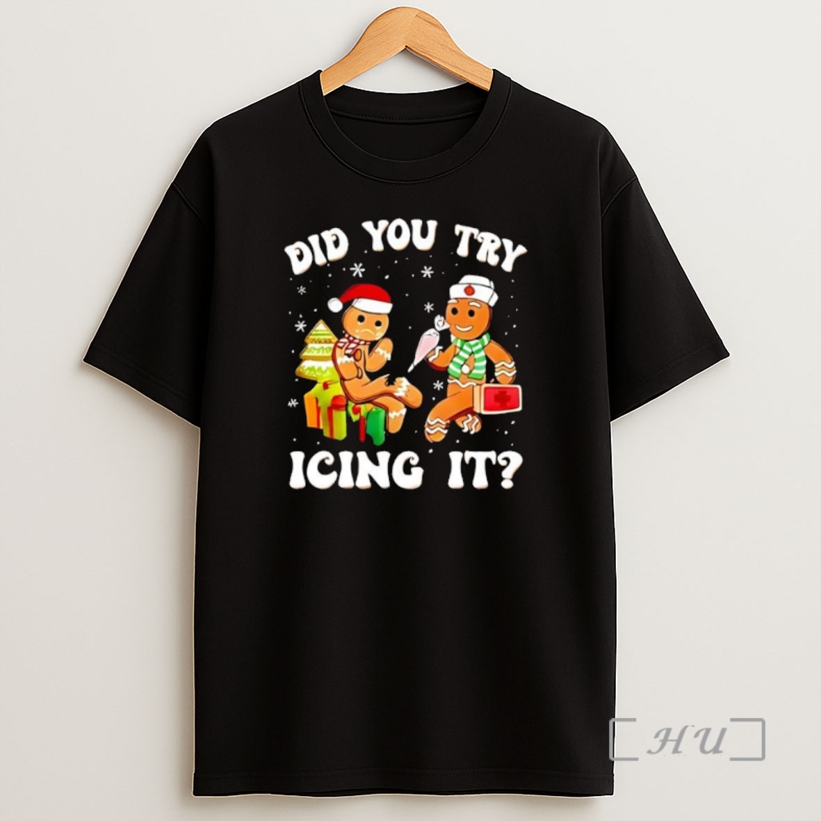 Officials Gingerbreads Did You Try Icing It Premium Shirt Sweatshirt Tee