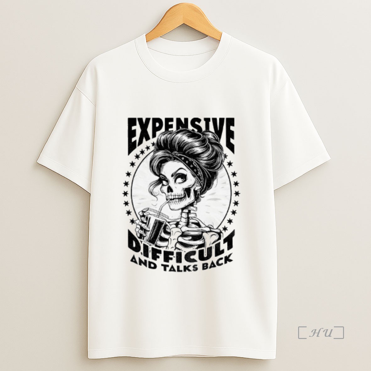 Officials Girl Skeleton Expensive Difficult And Talks Back Vintage Premium Shirt Sweatshirt Tee