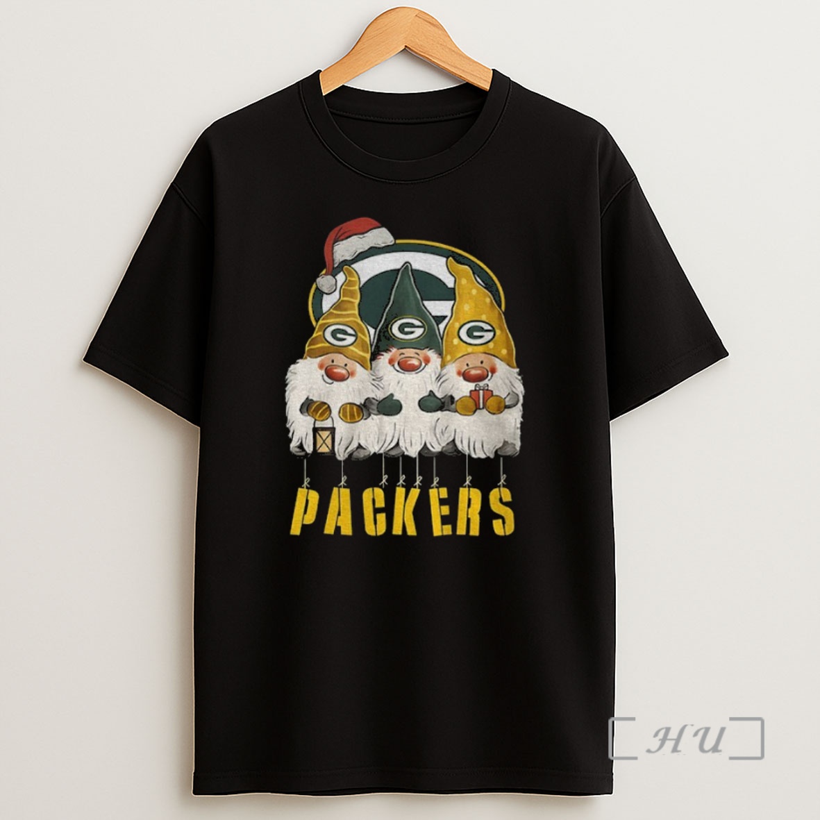 Officials Gnome Santa Hat Green Bay Packers Nfl Football 2025 Cartoon Merry Christmas Premium Shirt Sweatshirt Tee