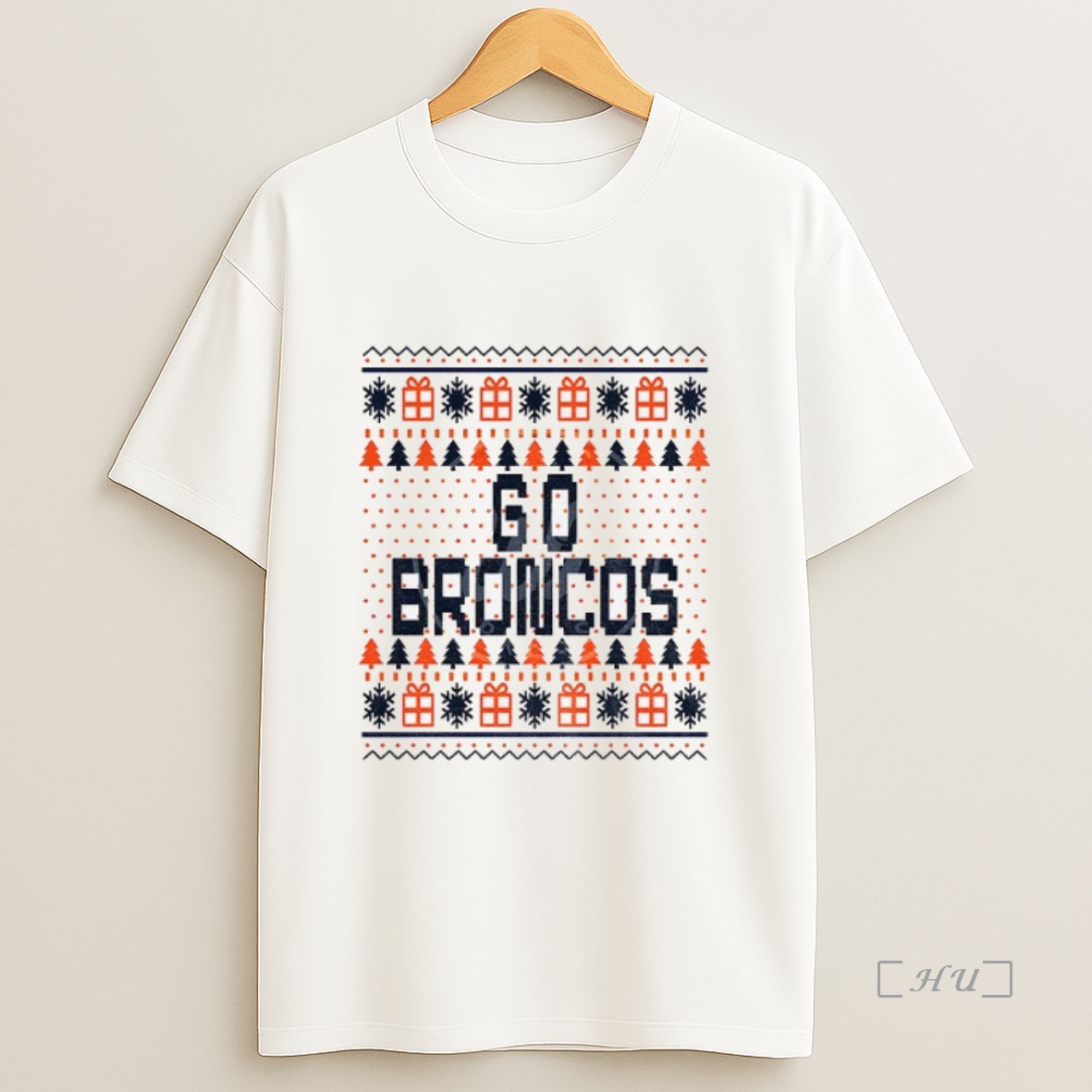 Officials Go Broncos Denver Broncos Football Nfl Merry Christmas Premium Shirt Sweatshirt Tee