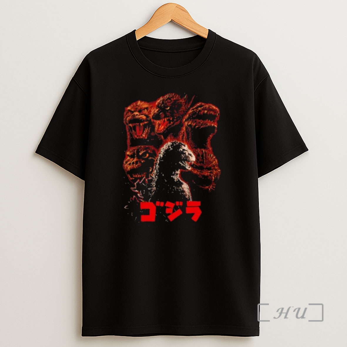 Officials Godzilla 70th Anniversary Mineral Wash Premium Shirt Sweatshirt Tee