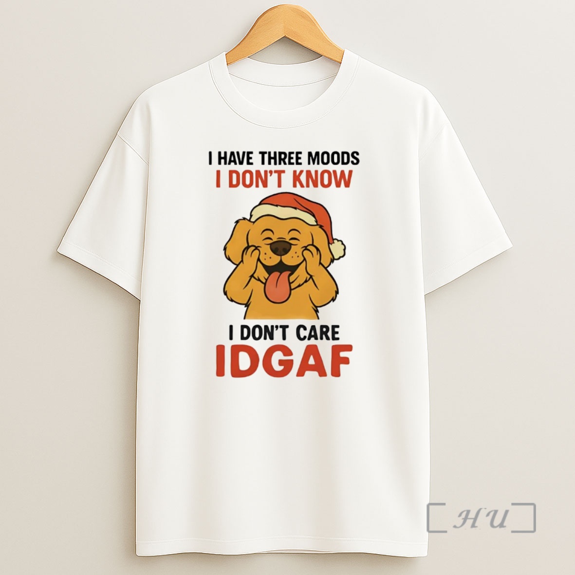 Officials Golden Retriever I Have Three Moods I Dont Know I Dont Care Idgaf Premium Shirt Sweatshirt Tee