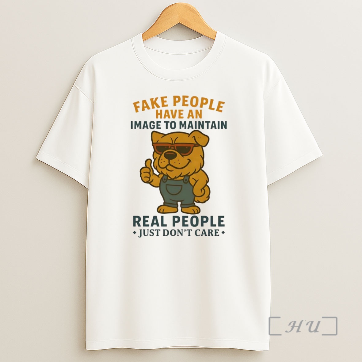 Officials Golden Retriever Fake People Have An Image To Maintain Real People Premium Shirt Sweatshirt Tee