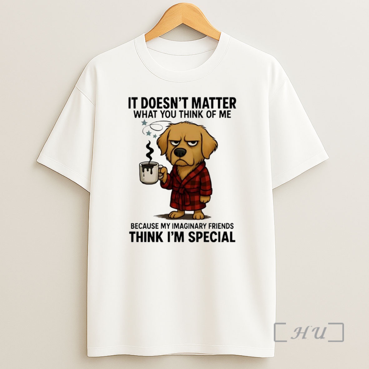 Officials Golden Retriever It Doesnt Matter What You Think Of Me Think Im Special Premium Shirt Sweatshirt Tee