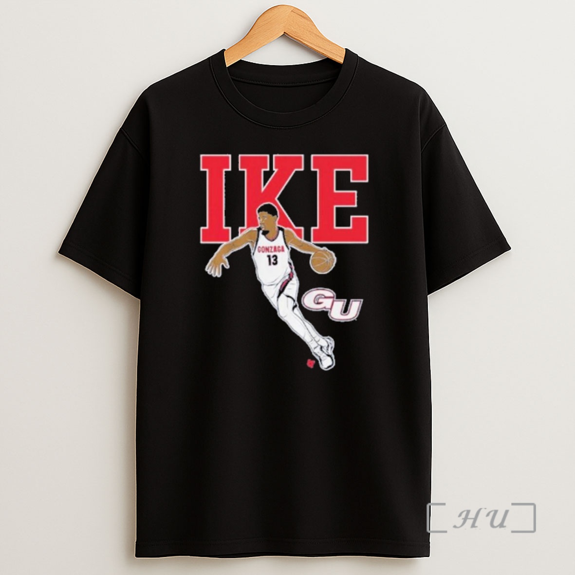 Officials Gonzaga Basketball Graham Ike Name Pose Premium Shirt Sweatshirt Tee