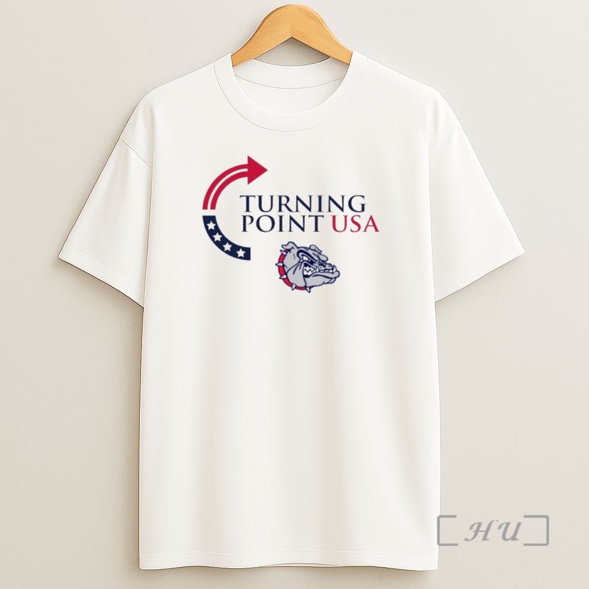 Officials Gonzaga Bulldogs Turning Point Usa Premium Shirt Sweatshirt Tee