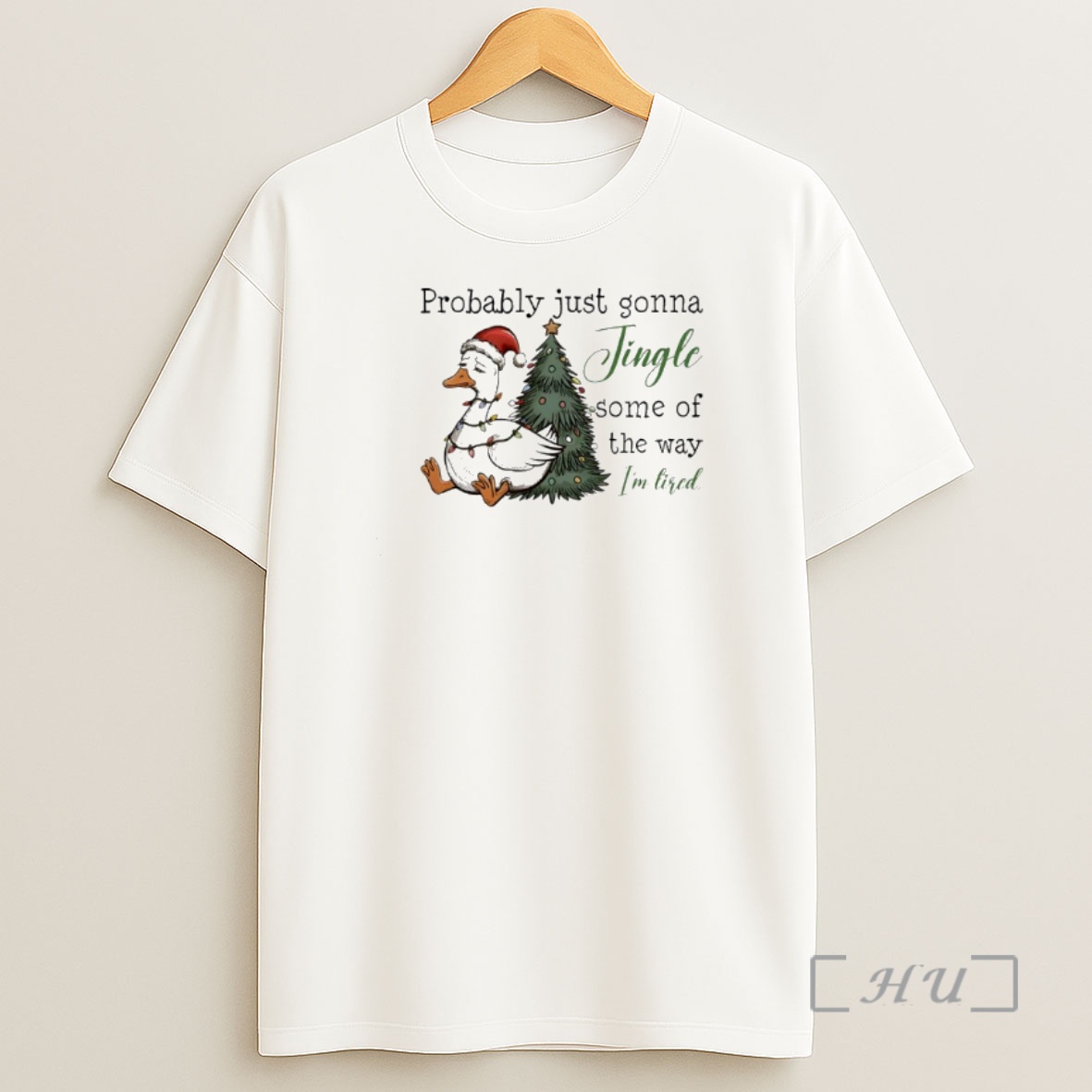 Officials Goose Christmas Probably Just Gonna Jingle Tired Premium Shirt Sweatshirt Tee