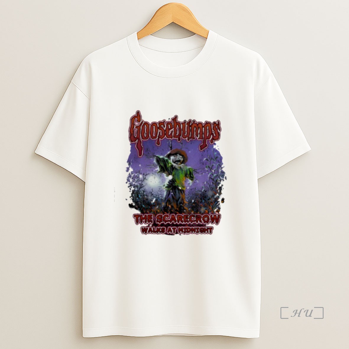 Officials Goosebumps The Scarecrow Walks At Midnight Premium Shirt Sweatshirt Tee