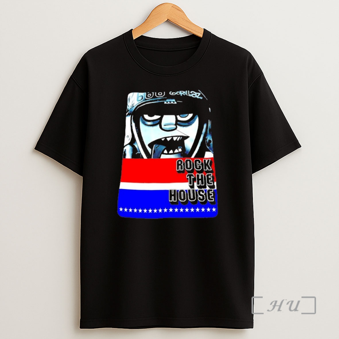 Officials Gorillaz Rock The House Premium Shirt Sweatshirt Tee