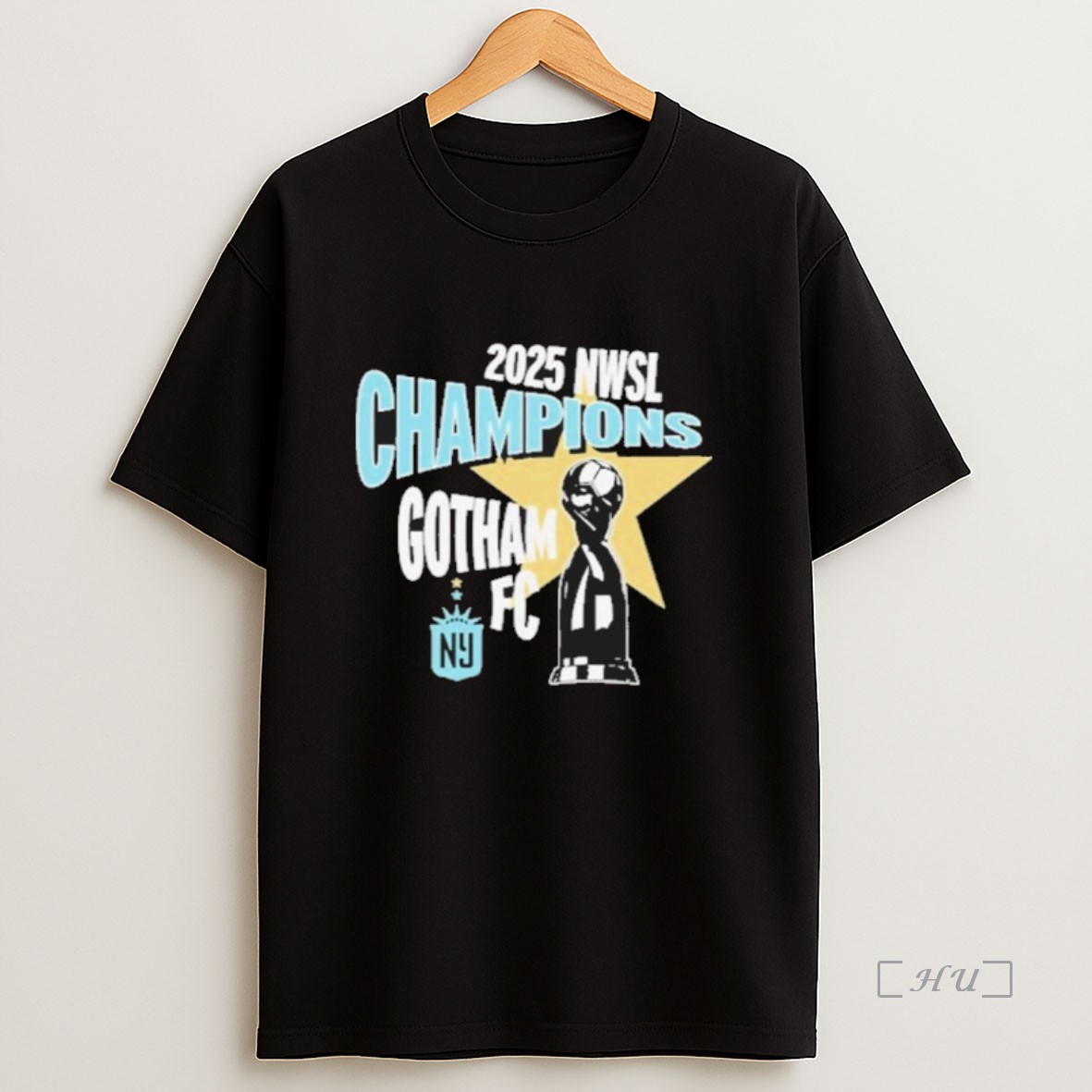 Officials Gotham Fc 2025 Nwsl Champions Trophy Premium Shirt Sweatshirt Tee