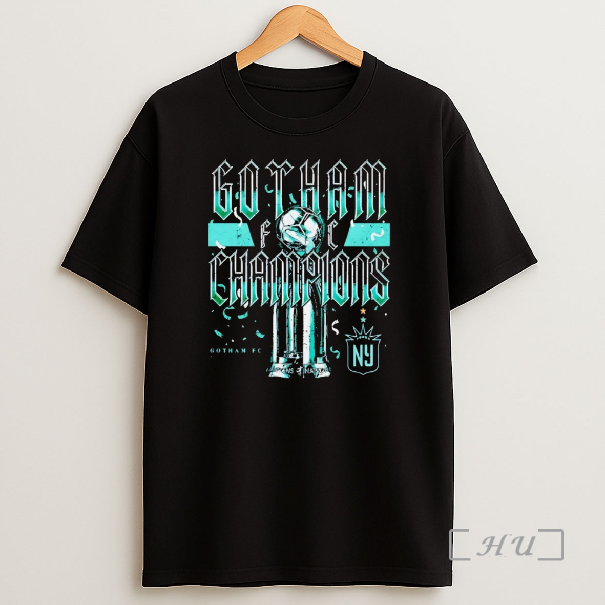 Officials Gotham Fc 2025 Nwsl Champions Roster 2 Sided Premium Shirt Sweatshirt Tee