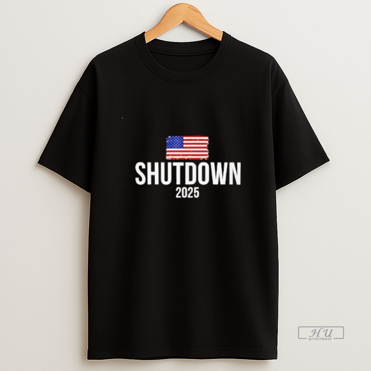 Officials Government Shutdown 2025 Usa Flag Sweatshirt Tee