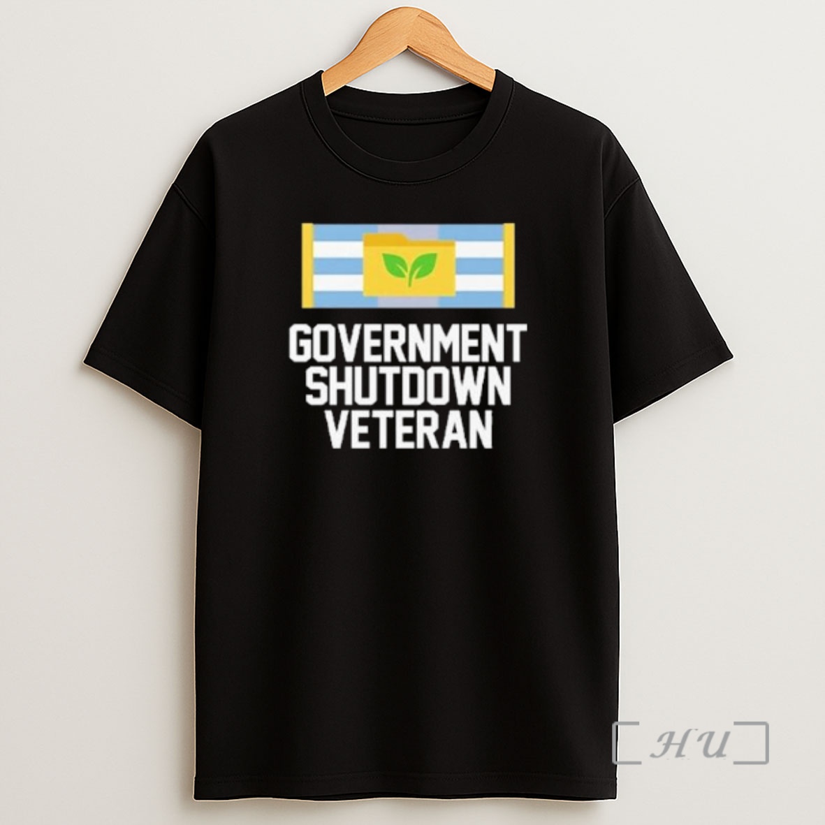 Officials Government Shutdown Veteran Circle Black Premium Shirt Sweatshirt Tee