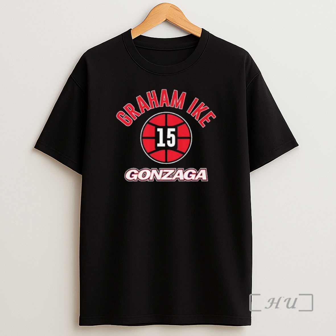Officials Graham Ike Name Number Ball Gonzaga Basketball Premium Shirt Sweatshirt Tee