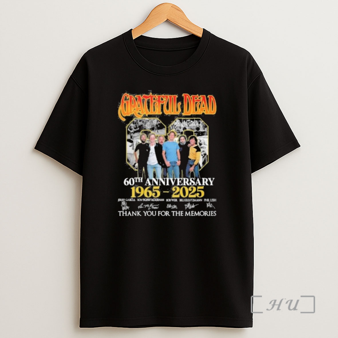 Officials Grateful Dead 60th Anniversary 1965 2025 Premium Shirt Sweatshirt Tee