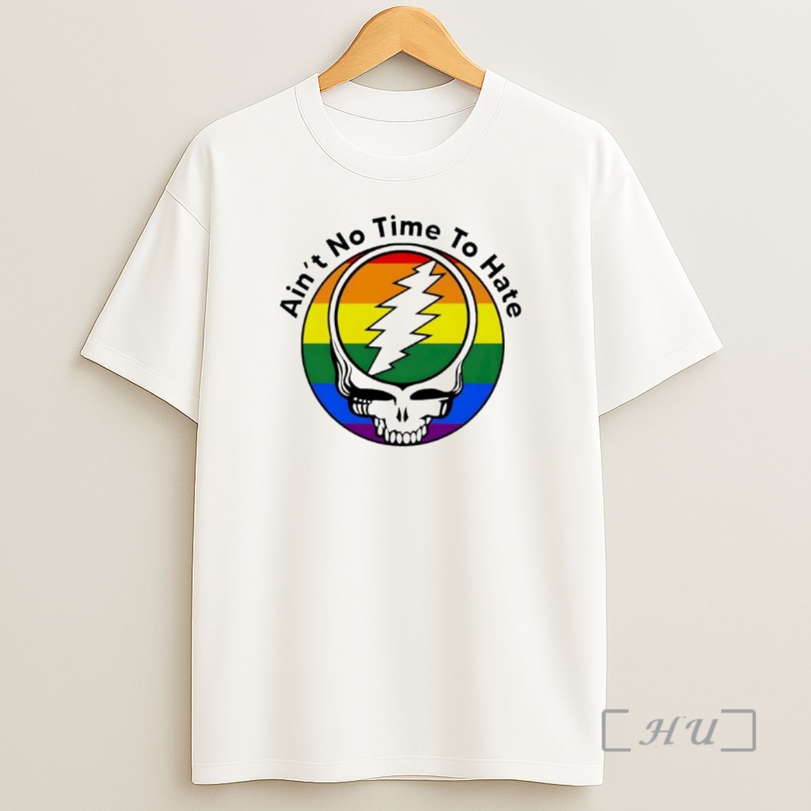 Officials Grateful Dead Lgbt Pride Aint No Time To Hate Premium Shirt Sweatshirt Tee