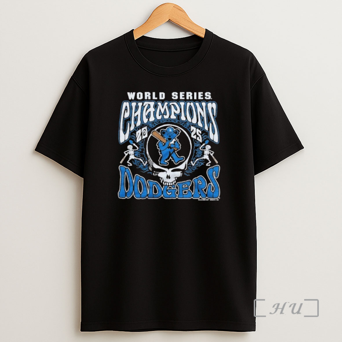 Officials Grateful Dead X La Dodgers World Series Champions 2025 Premium Shirt Sweatshirt Tee