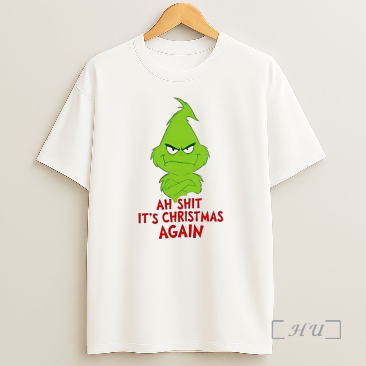 Officials Grinch Ah Shit Its Christmas Again Trends Stylish Premium Shirt Sweatshirt Tee