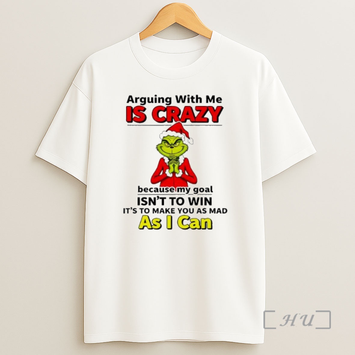 Officials Grinch Christmas Arguing With Me Is Crazy Premium Shirt Sweatshirt Tee