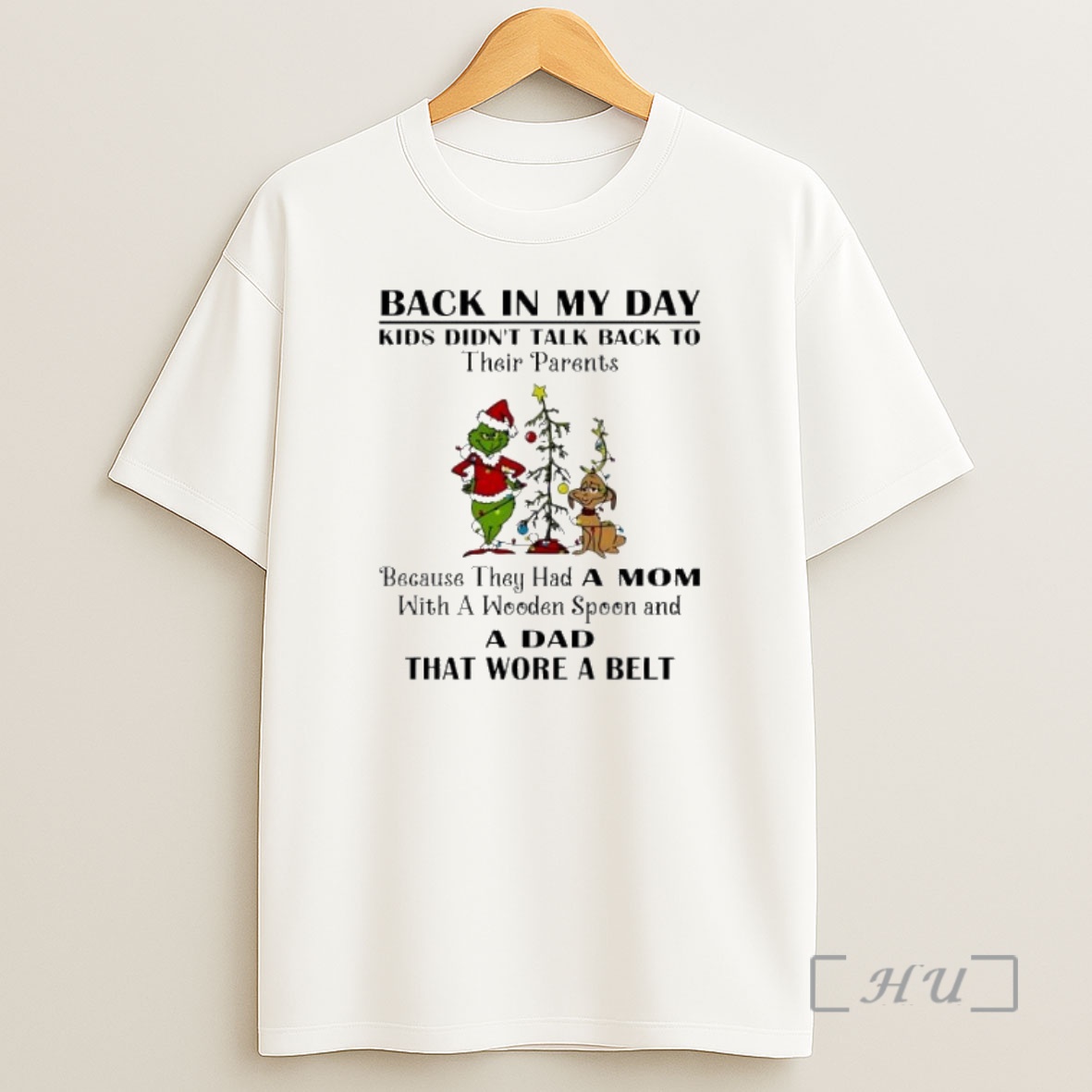Officials Grinch Christmas Back In My Day Kids Didnt Talk Back To Their Parents Premium Shirt Sweatshirt Tee