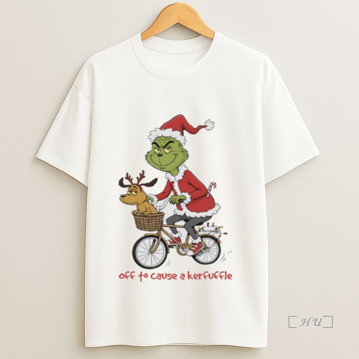 Officials Grinch Christmas Light Cycling Off To Cause A Kerfuffle Premium Shirt Sweatshirt Tee