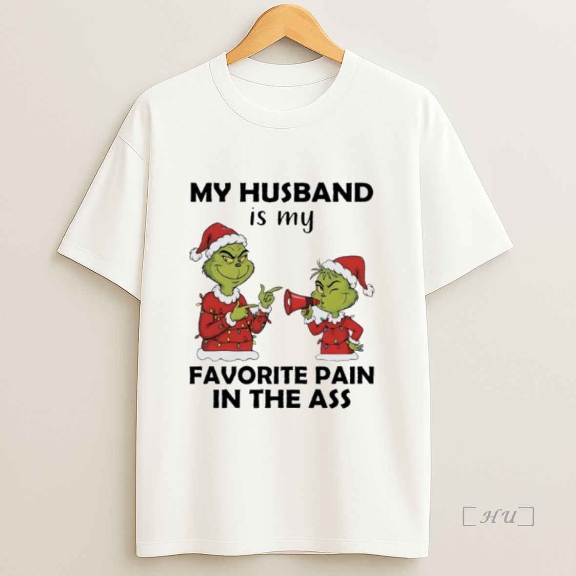Officials Grinch Christmas Light My Husband Is My Favorite Pain In The As Premium Shirt Sweatshirt Tee