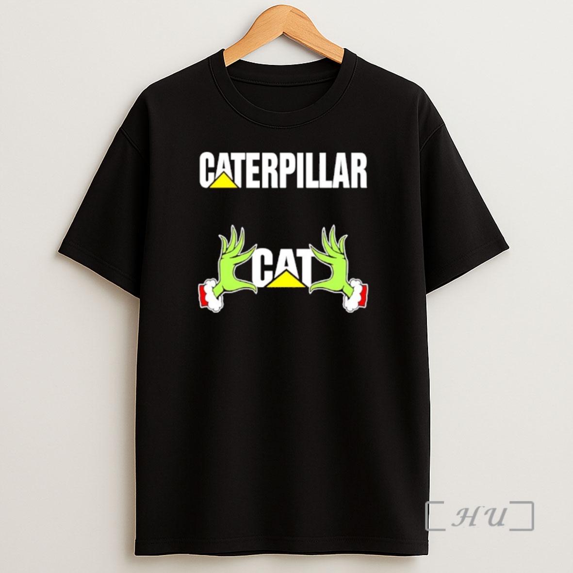Officials Grinch Hand Love Caterpillar Christmas 2025 Premium Shirt Sweatshirt Tee