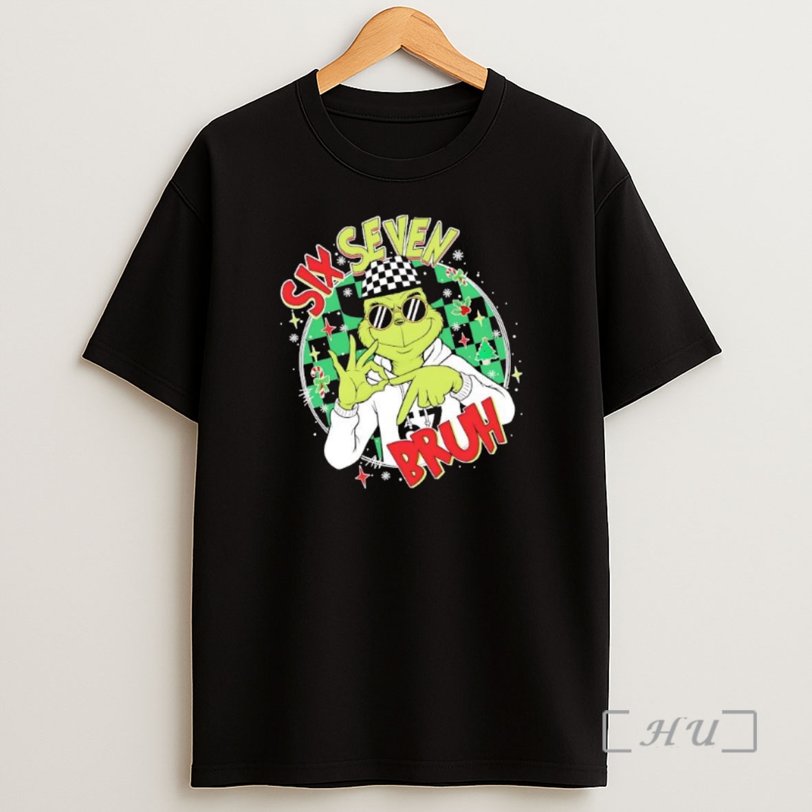 Officials Grinch Joke Six Seven Bruh Meme Christmas Premium Shirt Sweatshirt Tee