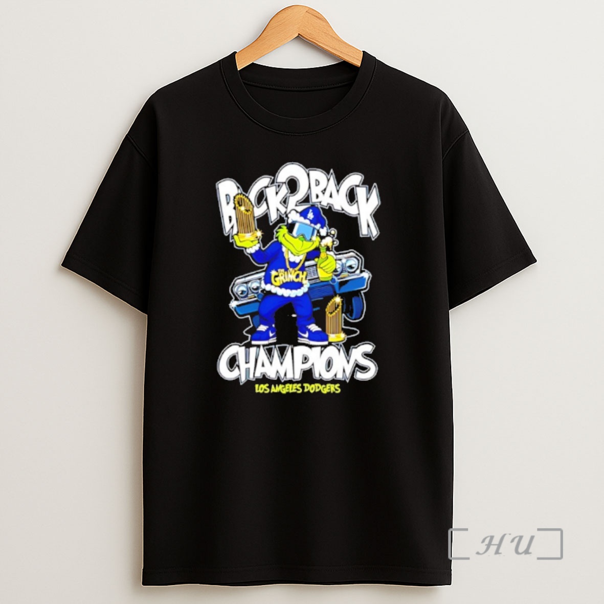 Officials Grinch Los Angeles Dodgers 2025 Ws Champions Back 2 Back Premium Shirt Sweatshirt Tee