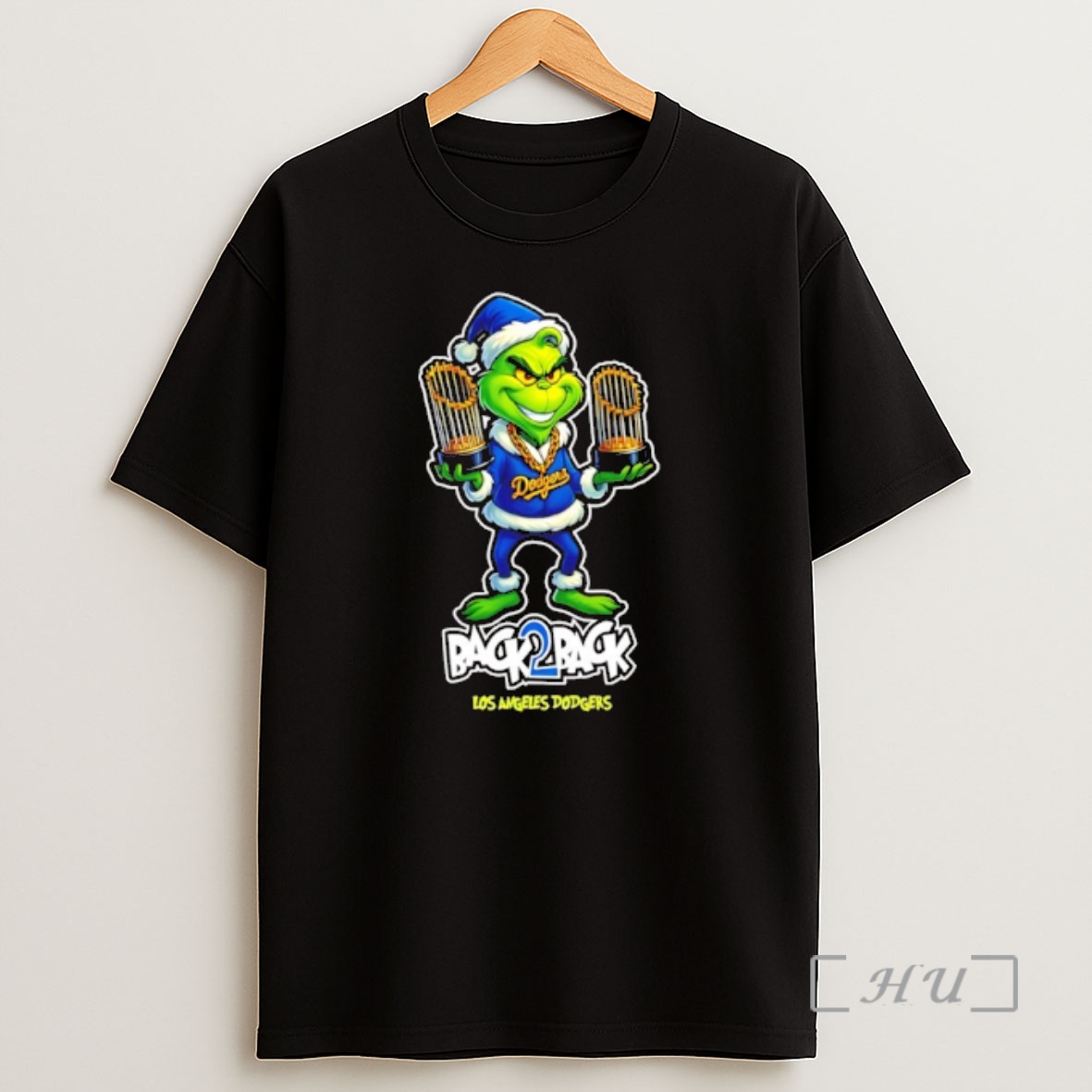 Officials Grinch Los Angeles Dodgers Back 2 Back 2025 Champions Premium Shirt Sweatshirt Tee