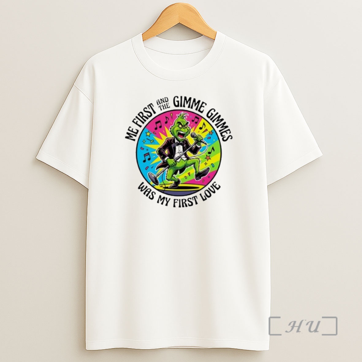 Officials Grinch Me First And The Gimme Gimmes Was My First Love Christmas Trends Stylish Premium Shirt Sweatshirt Tee