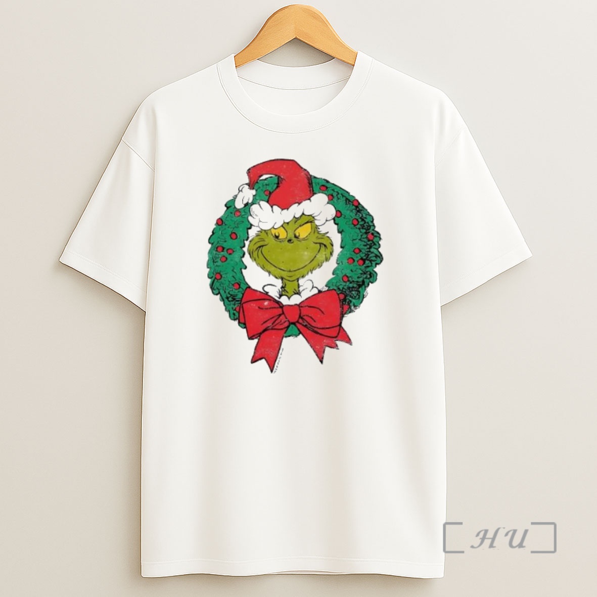 Officials Grinch Mean One Christmas Wreath 2025 Premium Shirt Sweatshirt Tee