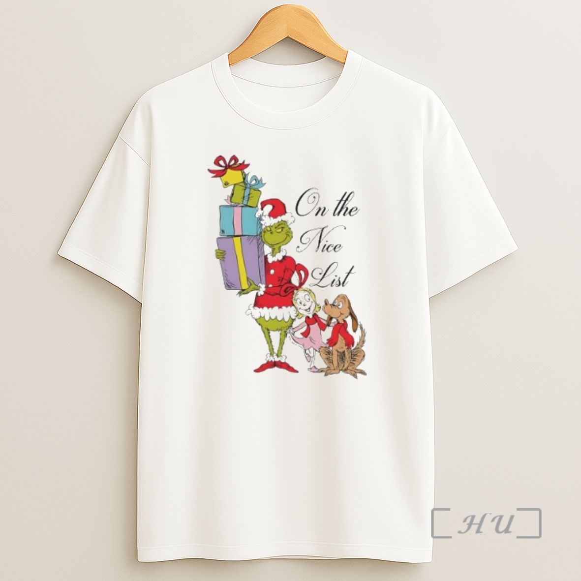 Officials Grinch On The Nice List Premium Shirt Sweatshirt Tee