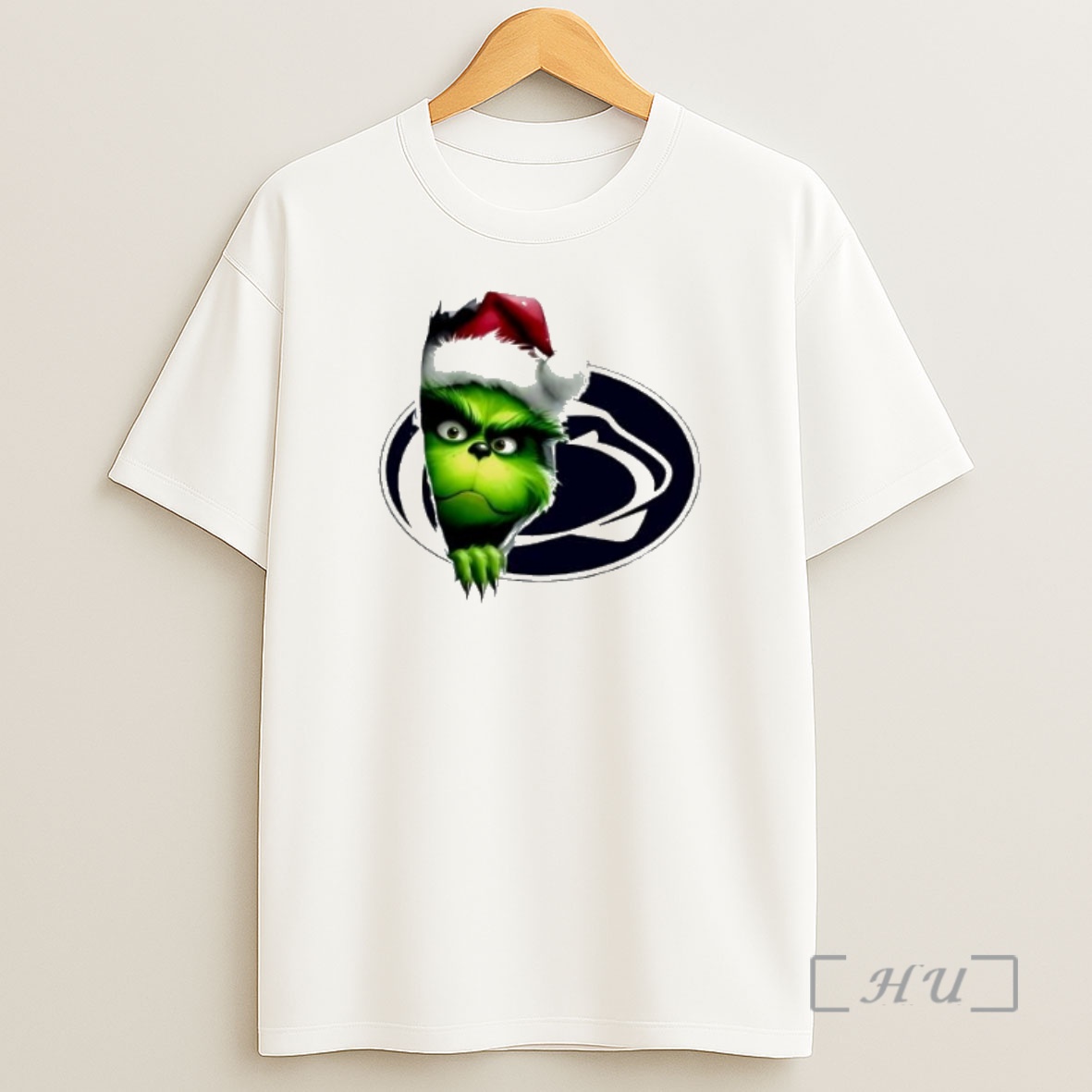 Officials Grinch Peeking Through Penn State Christmas Holiday Premium Shirt Sweatshirt Tee