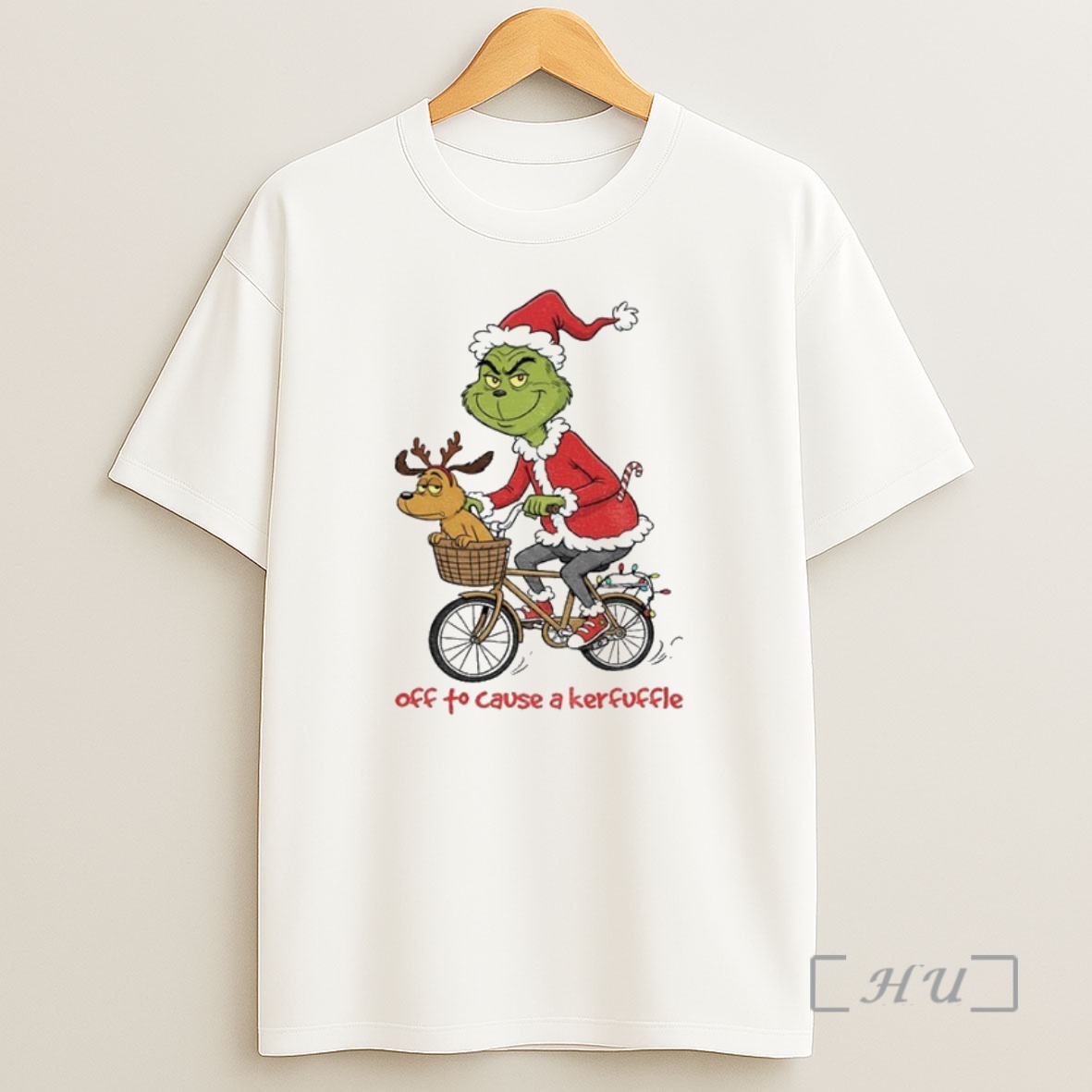 Officials Grinch Santa Claus Off To Cause A Kerfuffle Christmas Premium Shirt Sweatshirt Tee