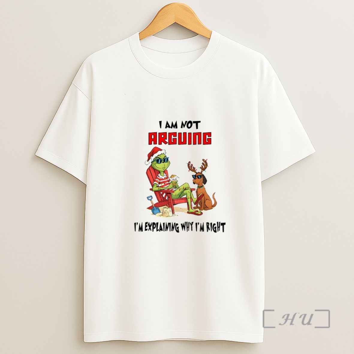 Officials Grinch Santa Hat I Am Not Arguing Im Explaining Why Im Right Merry Christmas Premium Shirt Sweatshirt Tee
