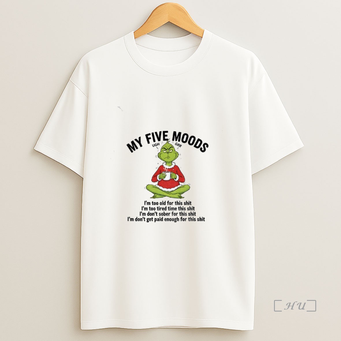 Officials Grinch Santa Hat I Crochet So I Dont Choke People Save A Life Send Yarn Christmas Premium Shirt Sweatshirt Tee