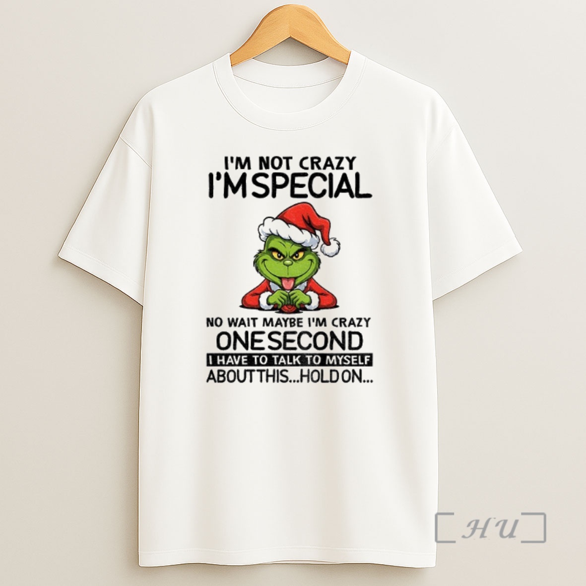 Officials Grinch Santa If You Think Im Crazy Now Just Wait Until You Piss Me Off Merry Christmas Premium Shirt Sweatshirt Tee