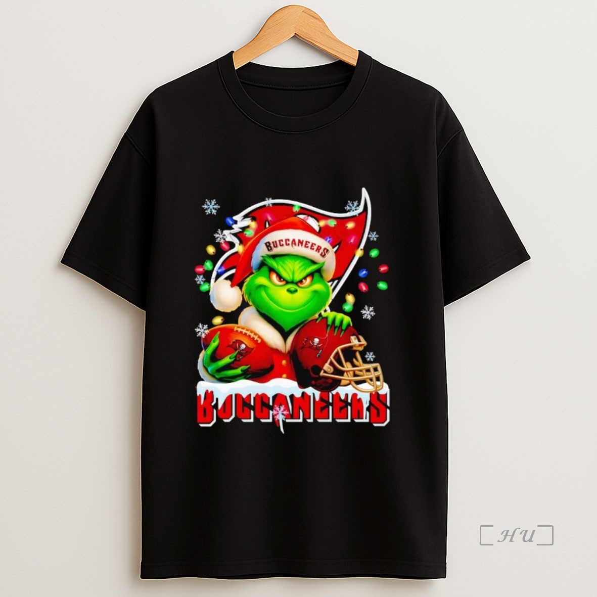 Officials Grinch Tampa Bay Buccaneers Christmas Light Premium Shirt Sweatshirt Tee