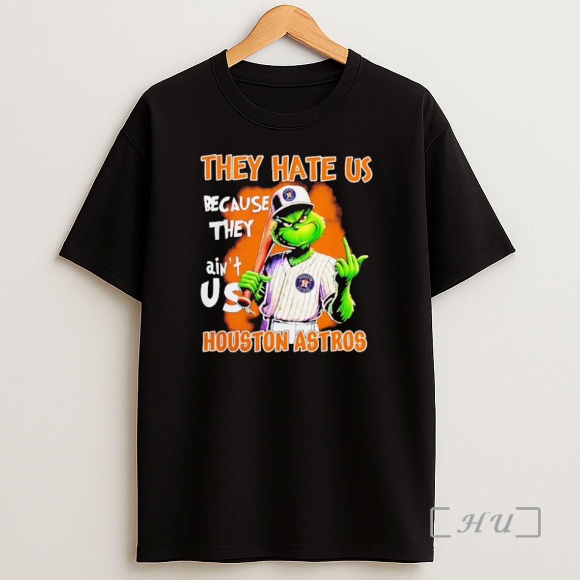 Officials Grinch They Hate Us Because Aint Us Houston Astros Christmas 25 Premium Shirt Sweatshirt Tee
