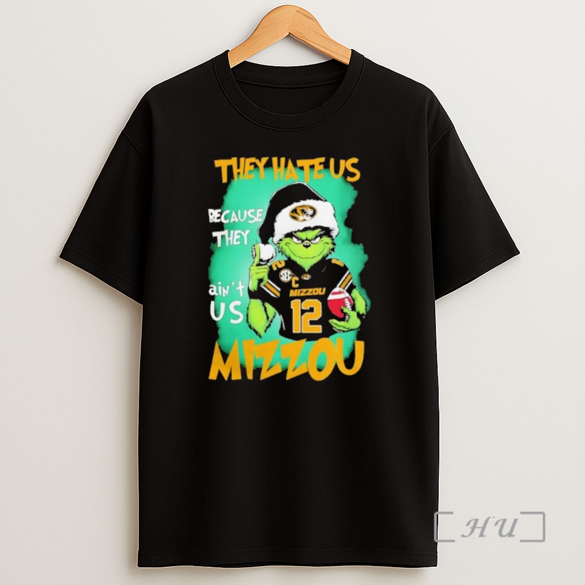 Officials Grinch They Hate Us Because Aint Us Mizzou Tigers Christmas 25 Premium Shirt Sweatshirt Tee