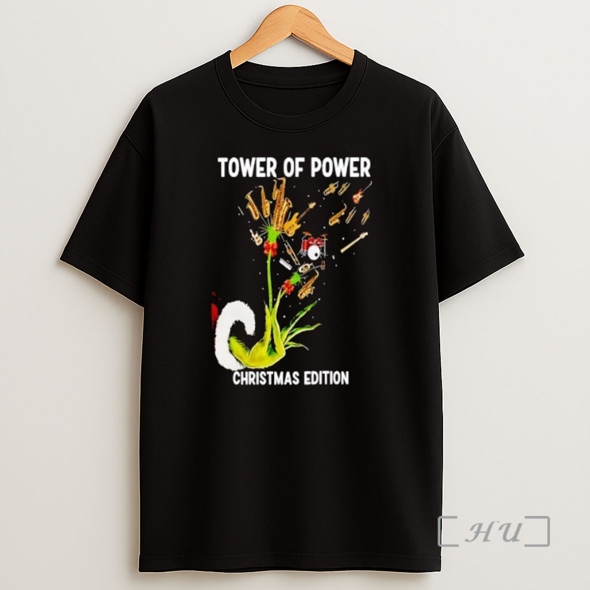 Officials Grinch Tower Of Power Christmas Edition Trends Stylish Premium Shirt Sweatshirt Tee